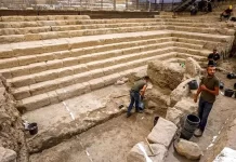 Descubren escalones donde Jesús sanó al ciego en Siloé descuben escalones del estanque de siloe