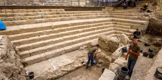 Descubren escalones donde Jesús sanó al ciego en Siloé descuben escalones del estanque de siloe